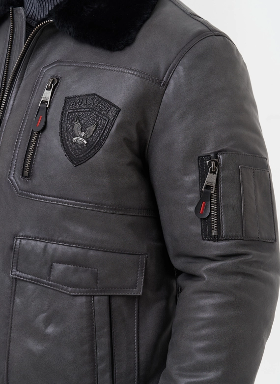 Мужская дубленка 