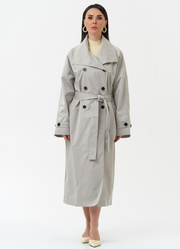 Длинный женский плащ 